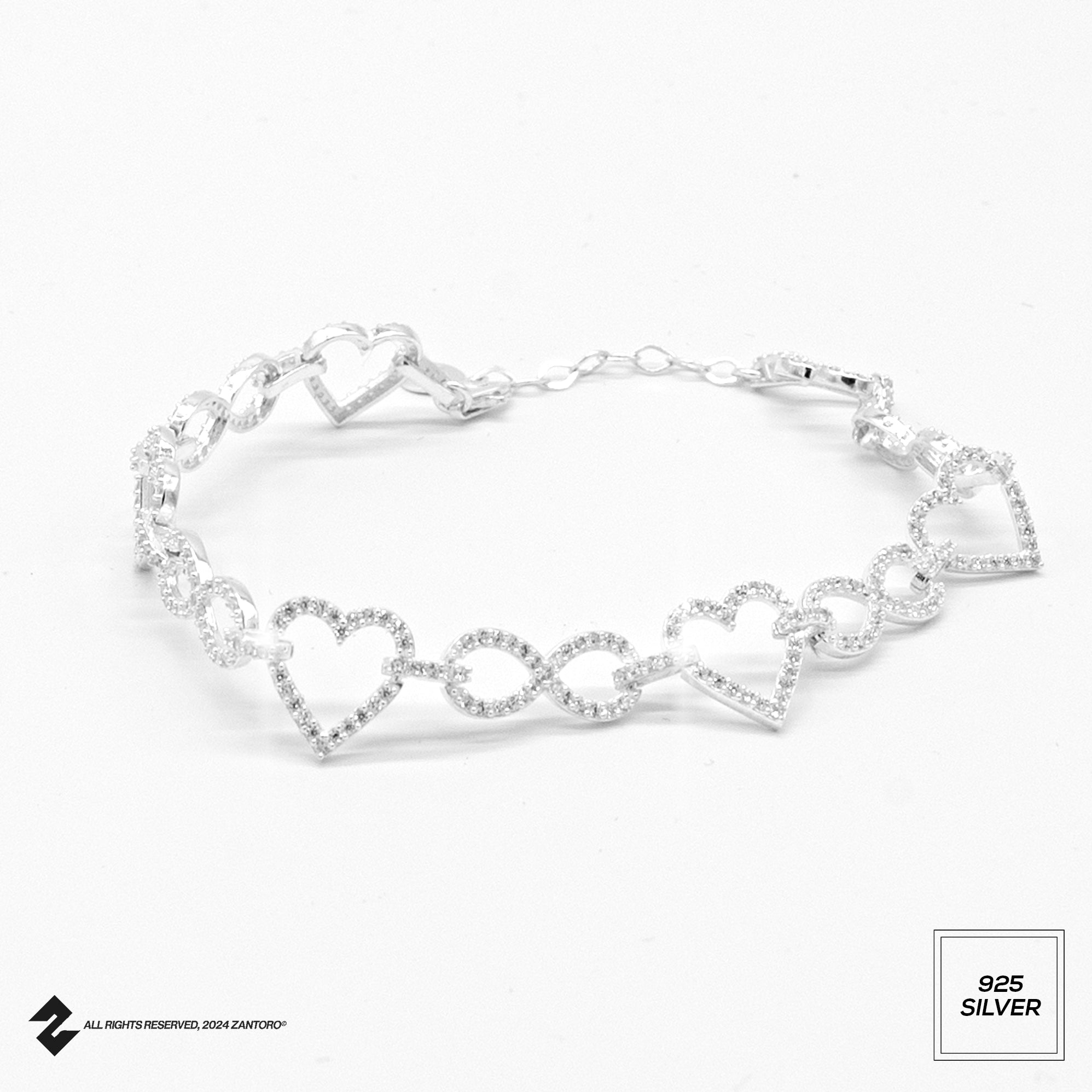 INFINITY HERZ ARMBAND
