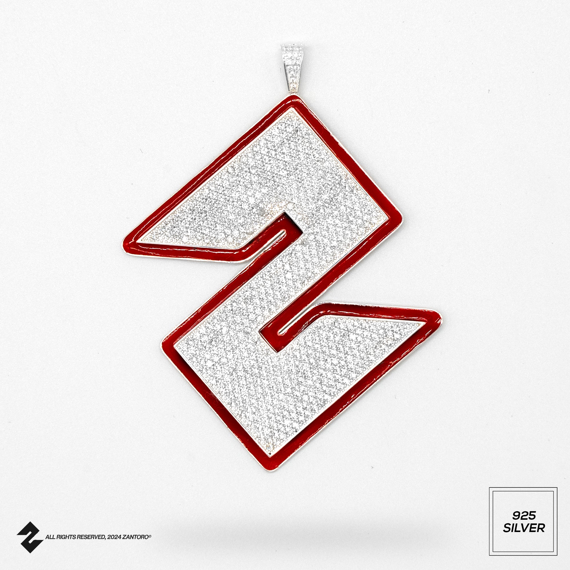 CUSTOM 6CM FLAT LOGO ANHÄNGER