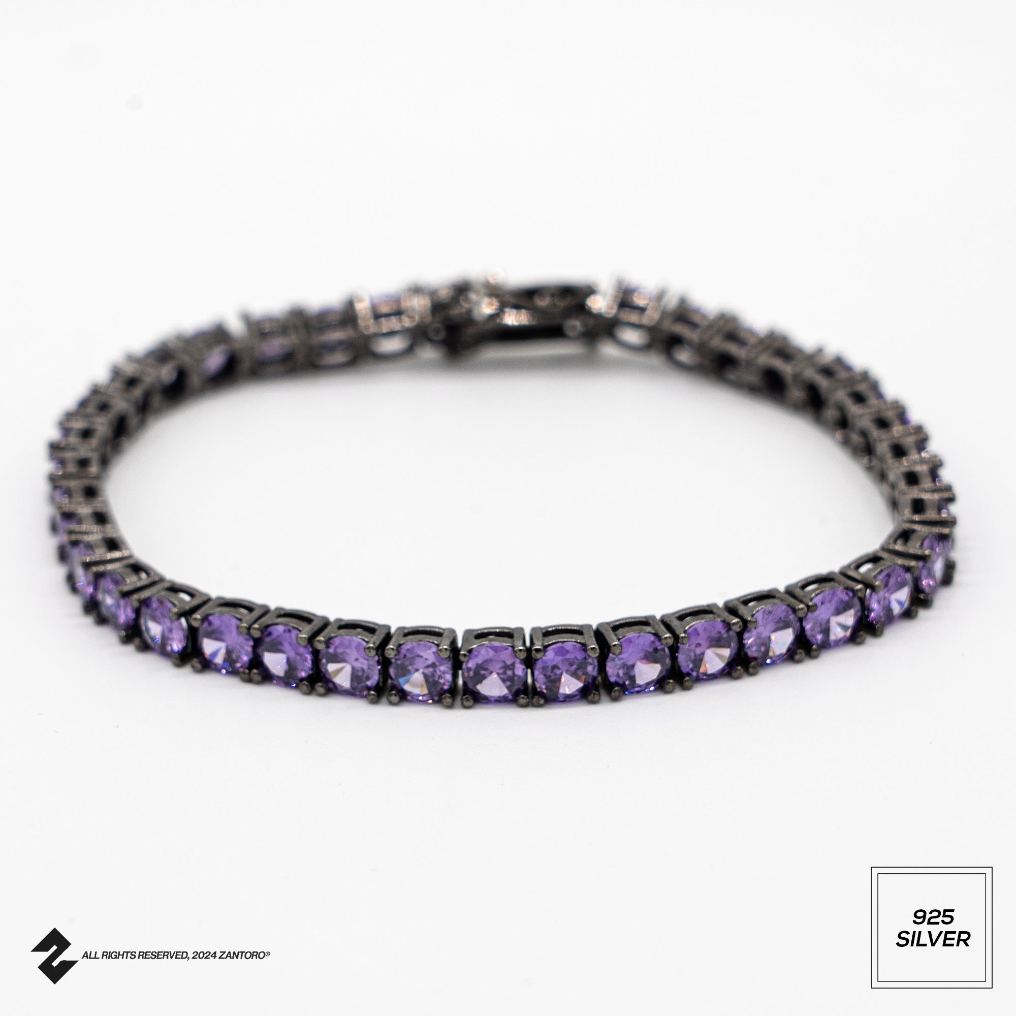 LILA TENNIS ARMBAND
