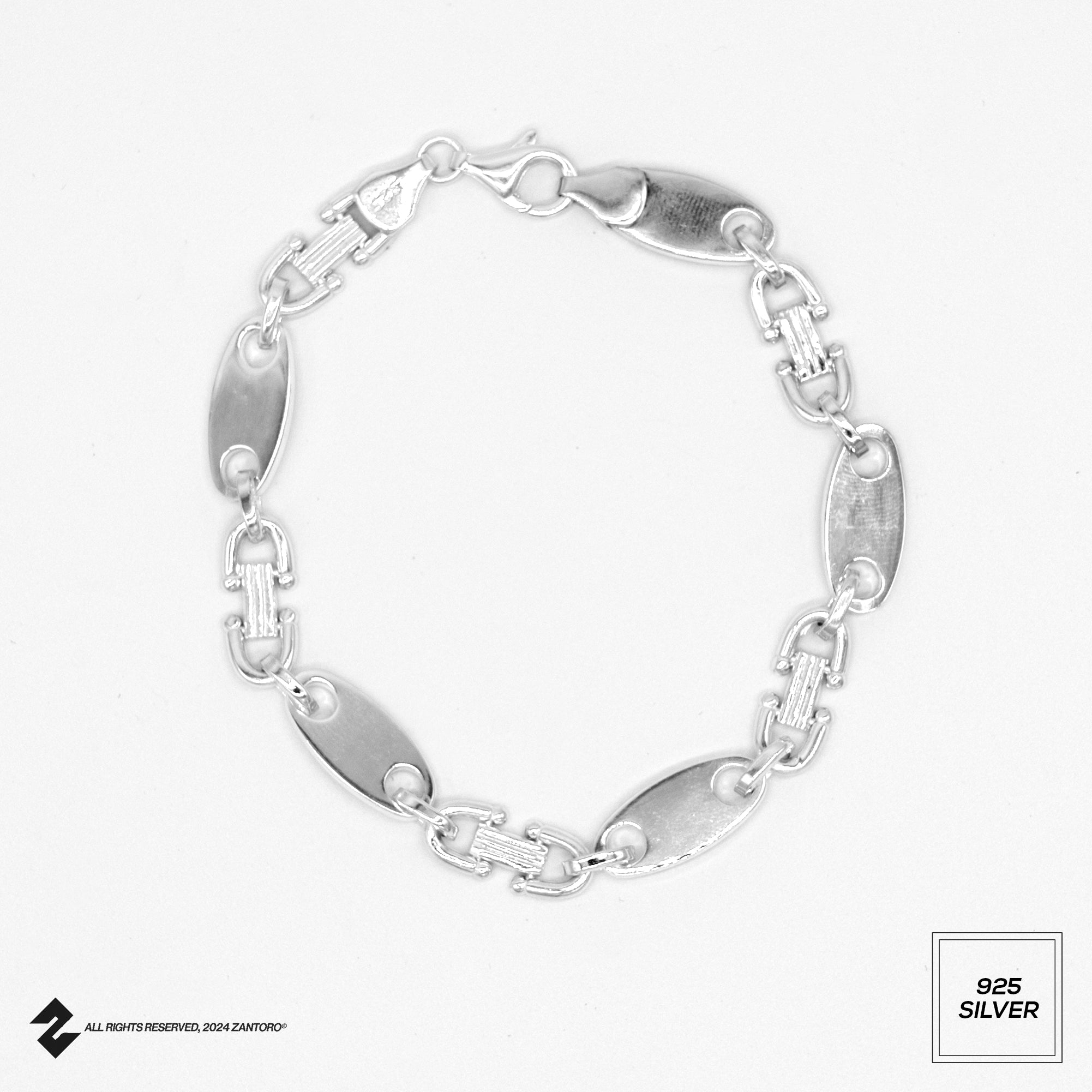PLATTEN BÜGEL ARMBAND