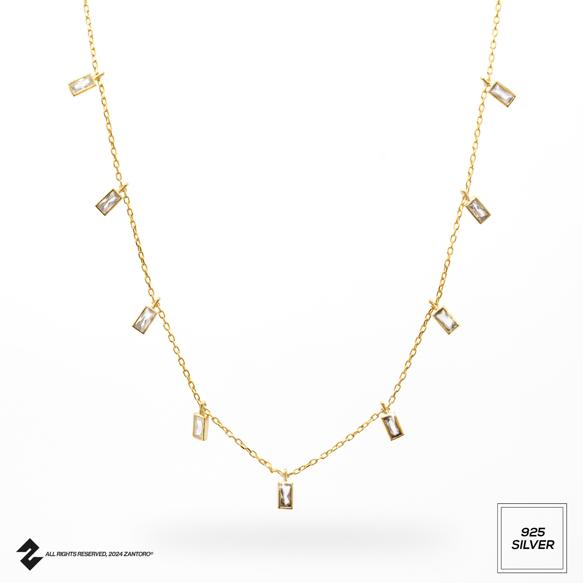 BAGUETTE CHARM KETTE