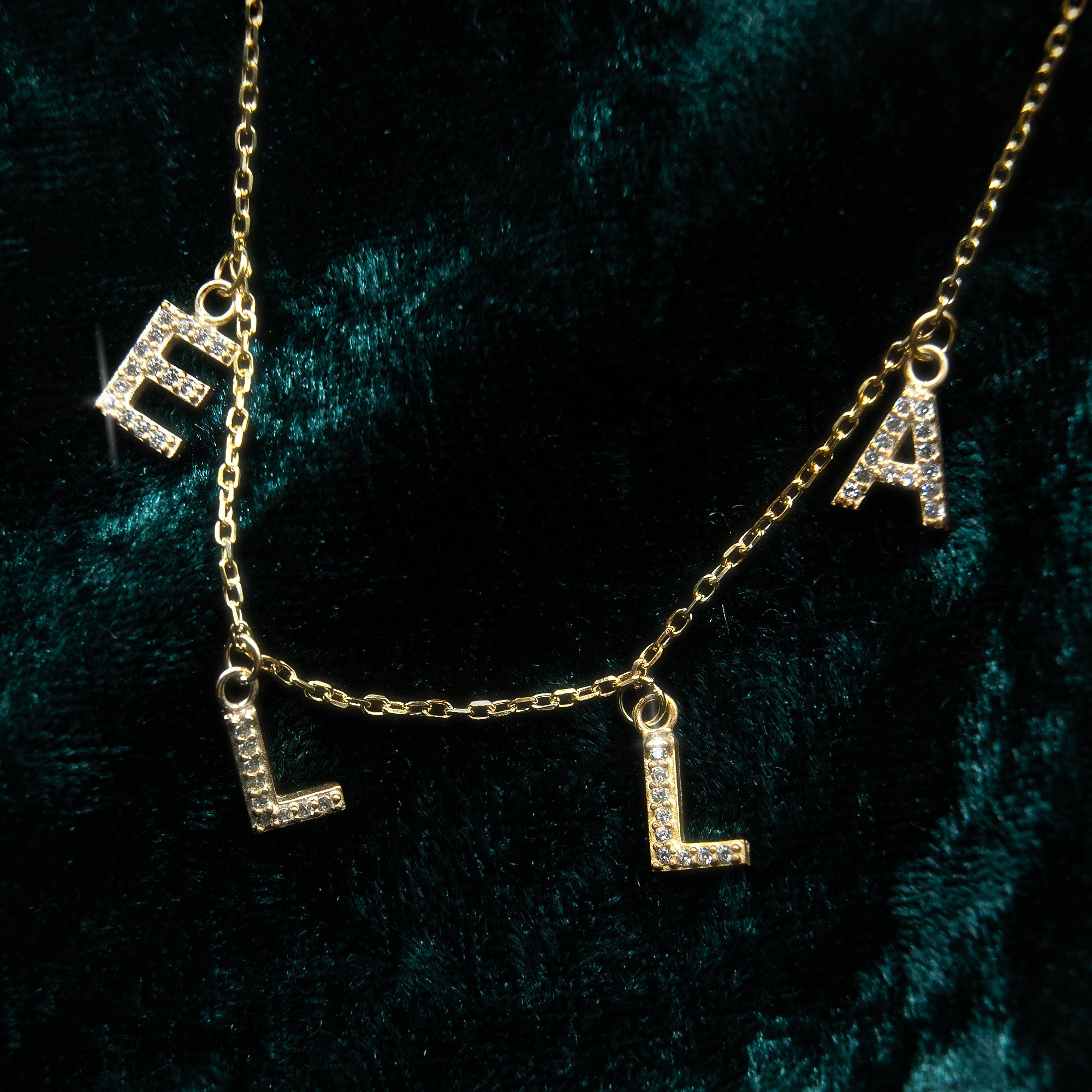 CHOCKER ZIRKONIA NAMENSKETTE