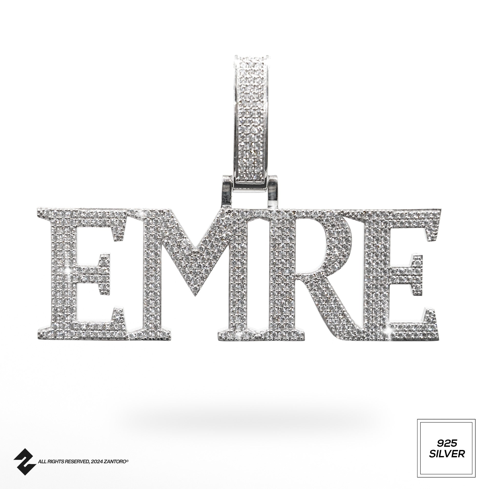 CUSTOM FONT 7CM NAME ANHÄNGER