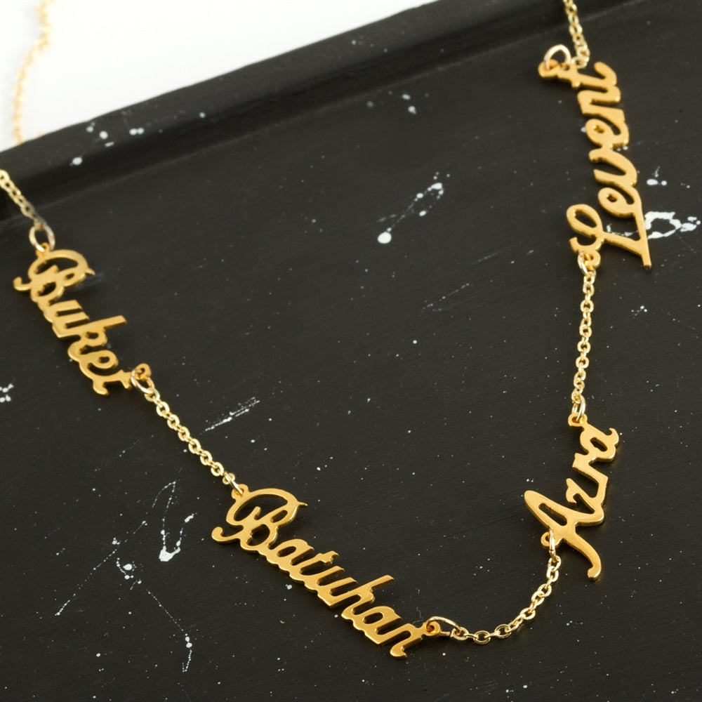 14K 4ER NAMENSKETTE