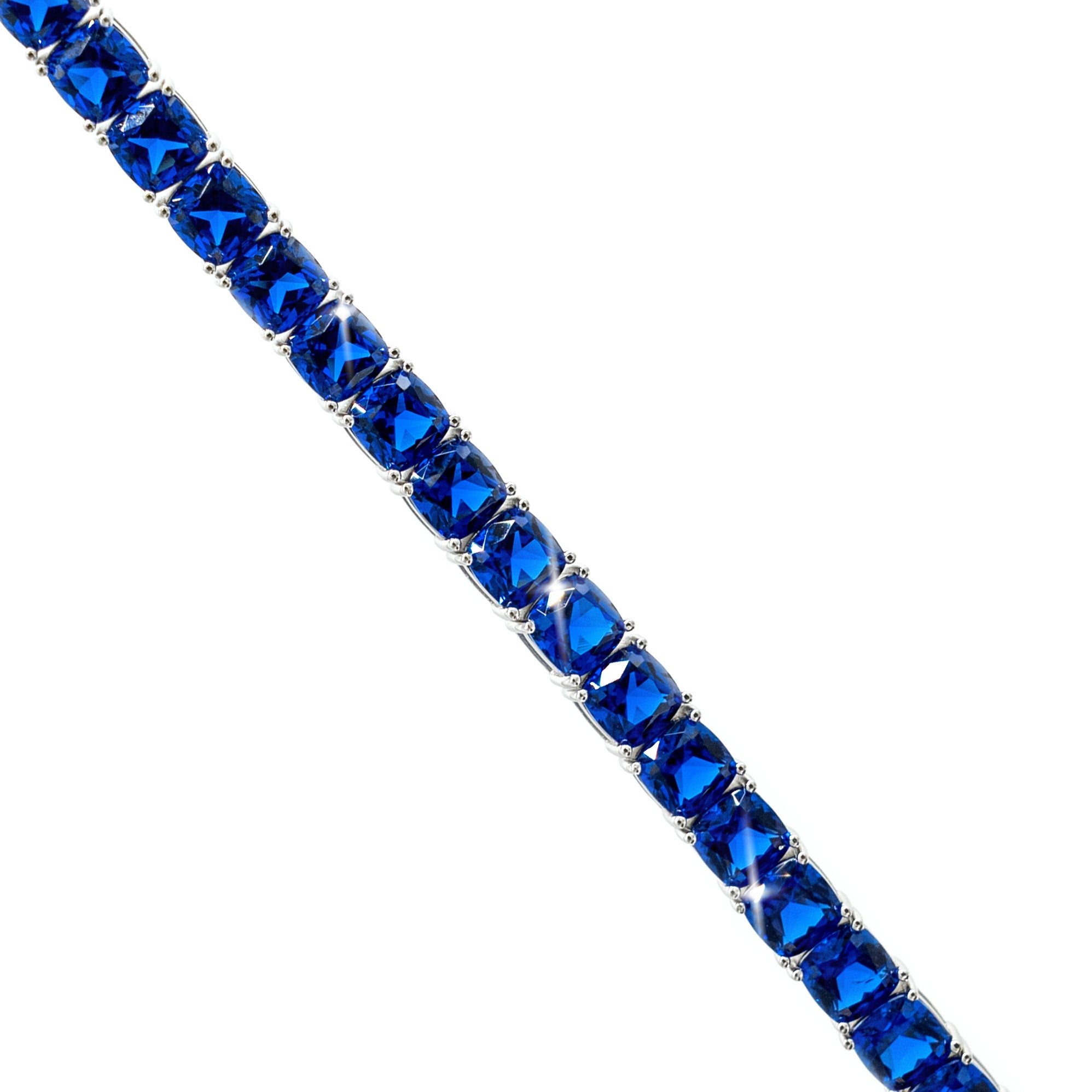 BLAUES TENNIS ARMBAND MADE IN ITALY