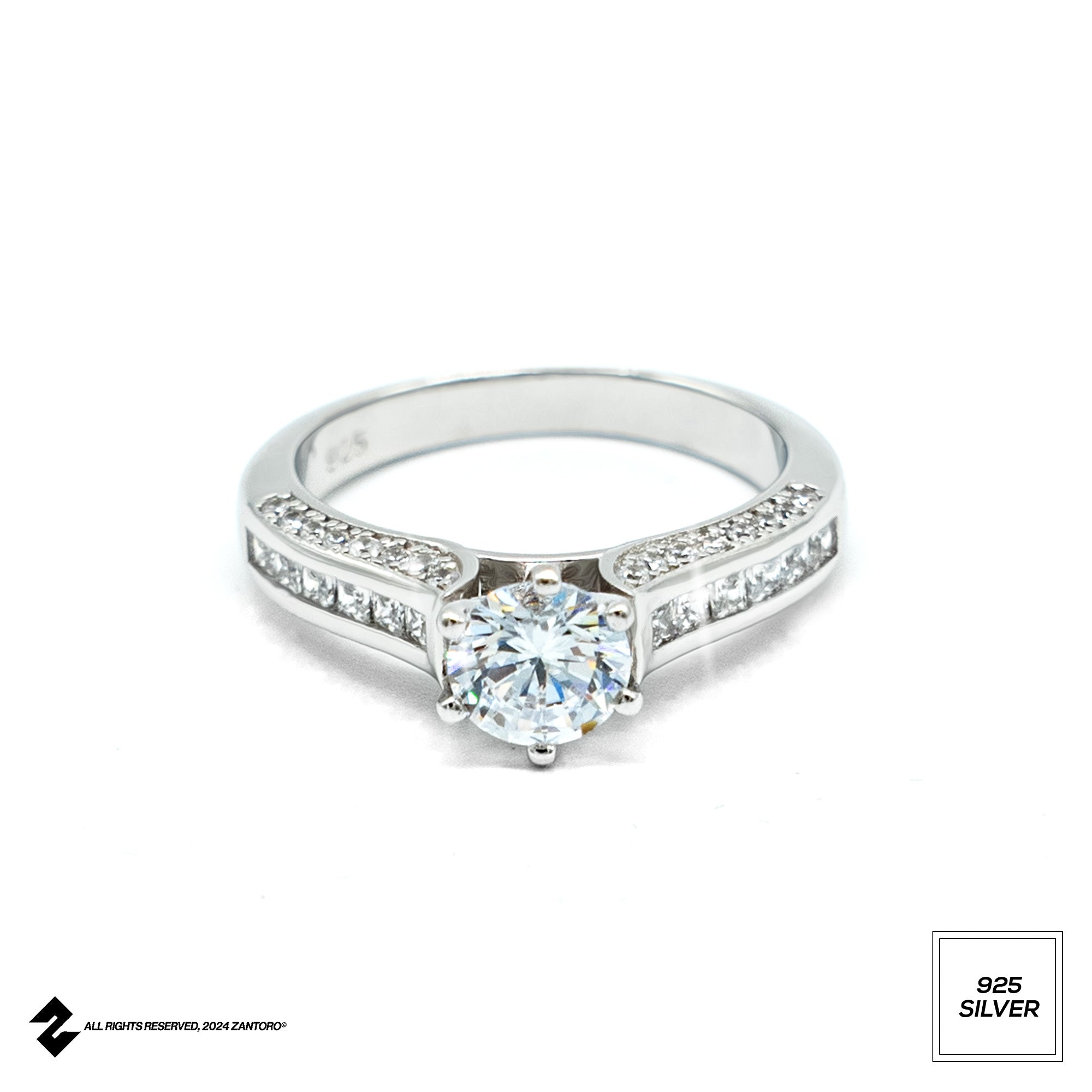DIAMOND RING MADE IN ITALY