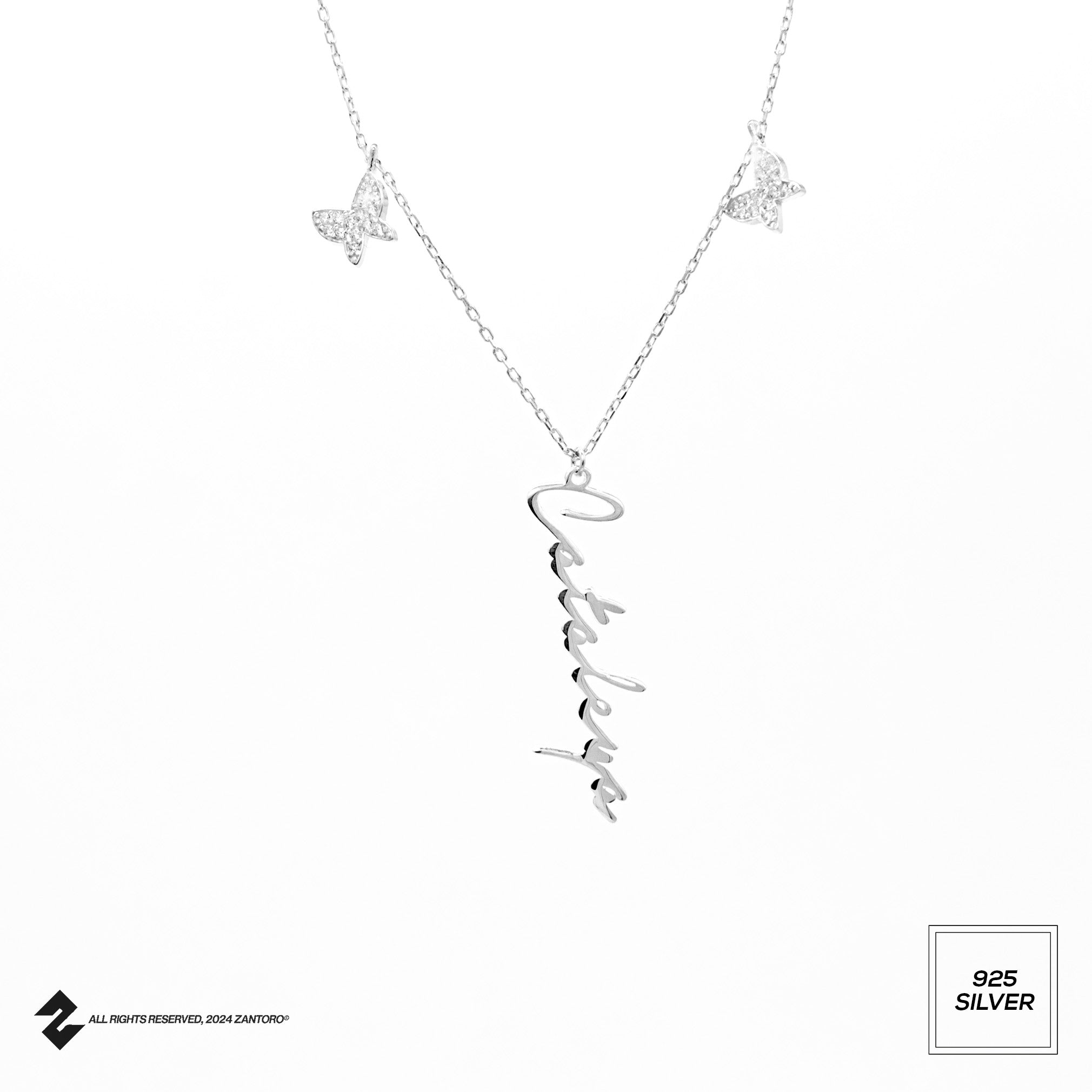 BUTTERFLY X SIGNATUR KETTE