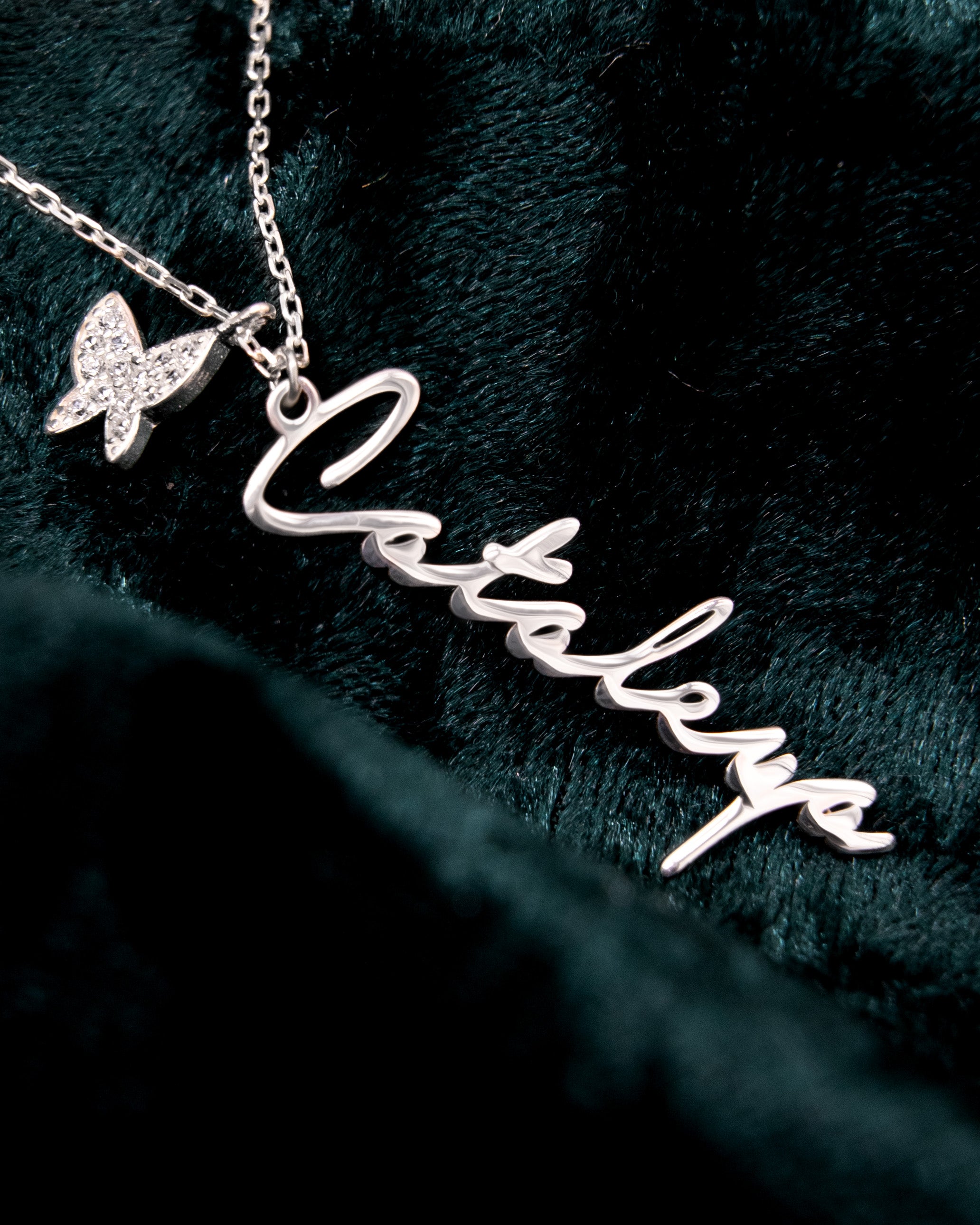 BUTTERFLY X SIGNATUR KETTE