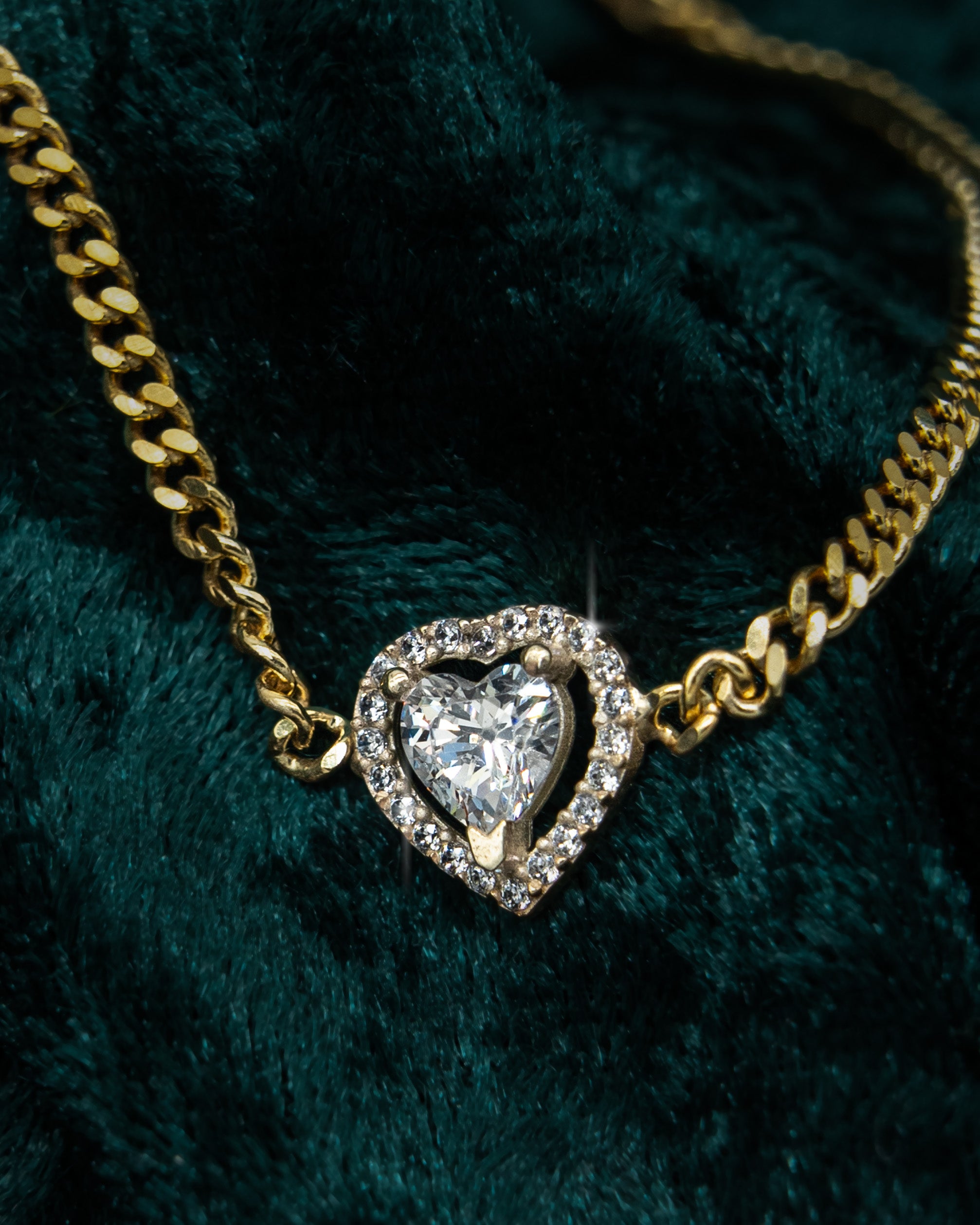 HEART ZIRKONIA ARMKETTE