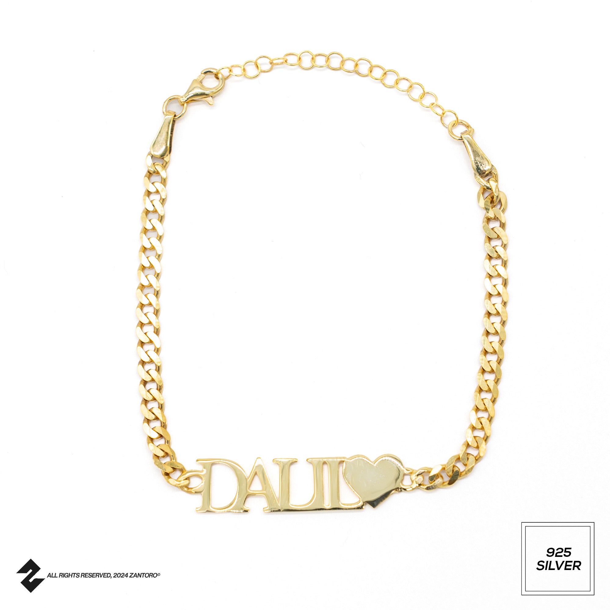 CUBAN LINK NAMENSARMKETTE
