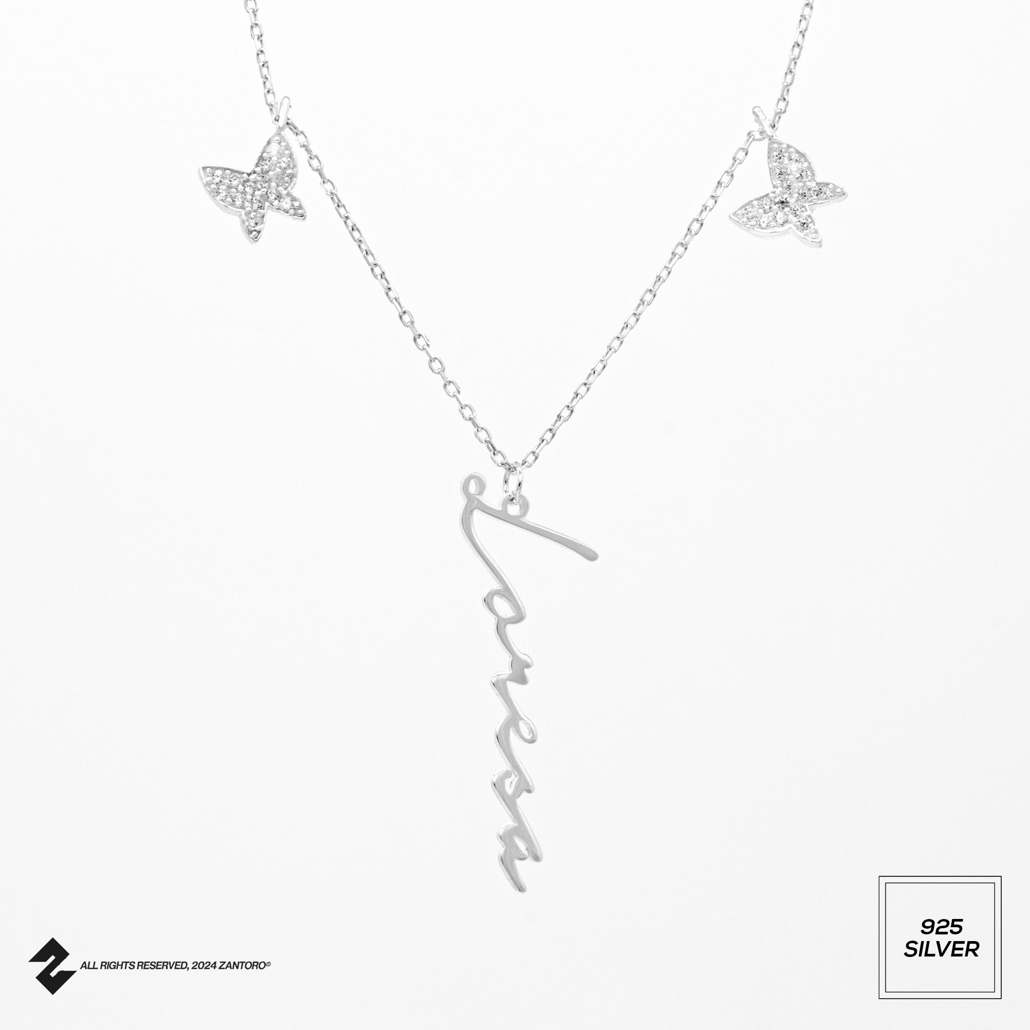 BUTTERFLY X SIGNATUR KETTE