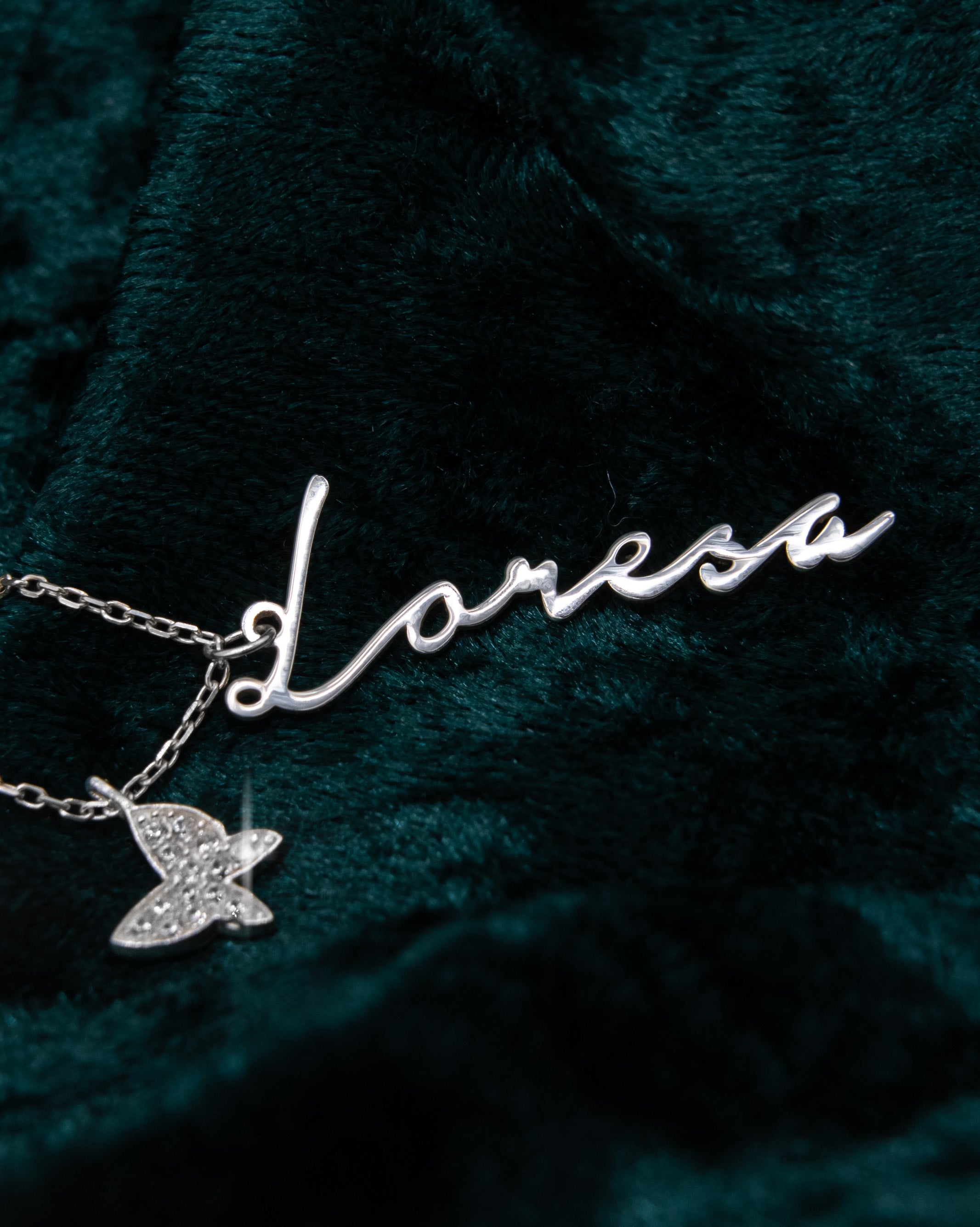 BUTTERFLY X SIGNATUR KETTE