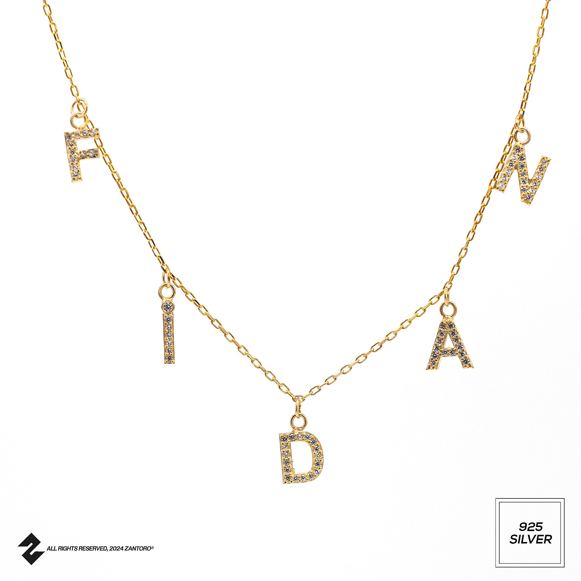 CHOCKER ZIRKONIA NAMENSKETTE