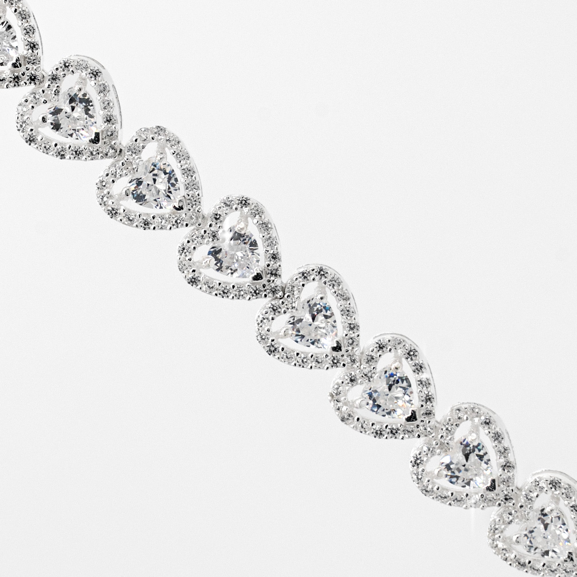 DIAMANTEN HERZ ARMBAND