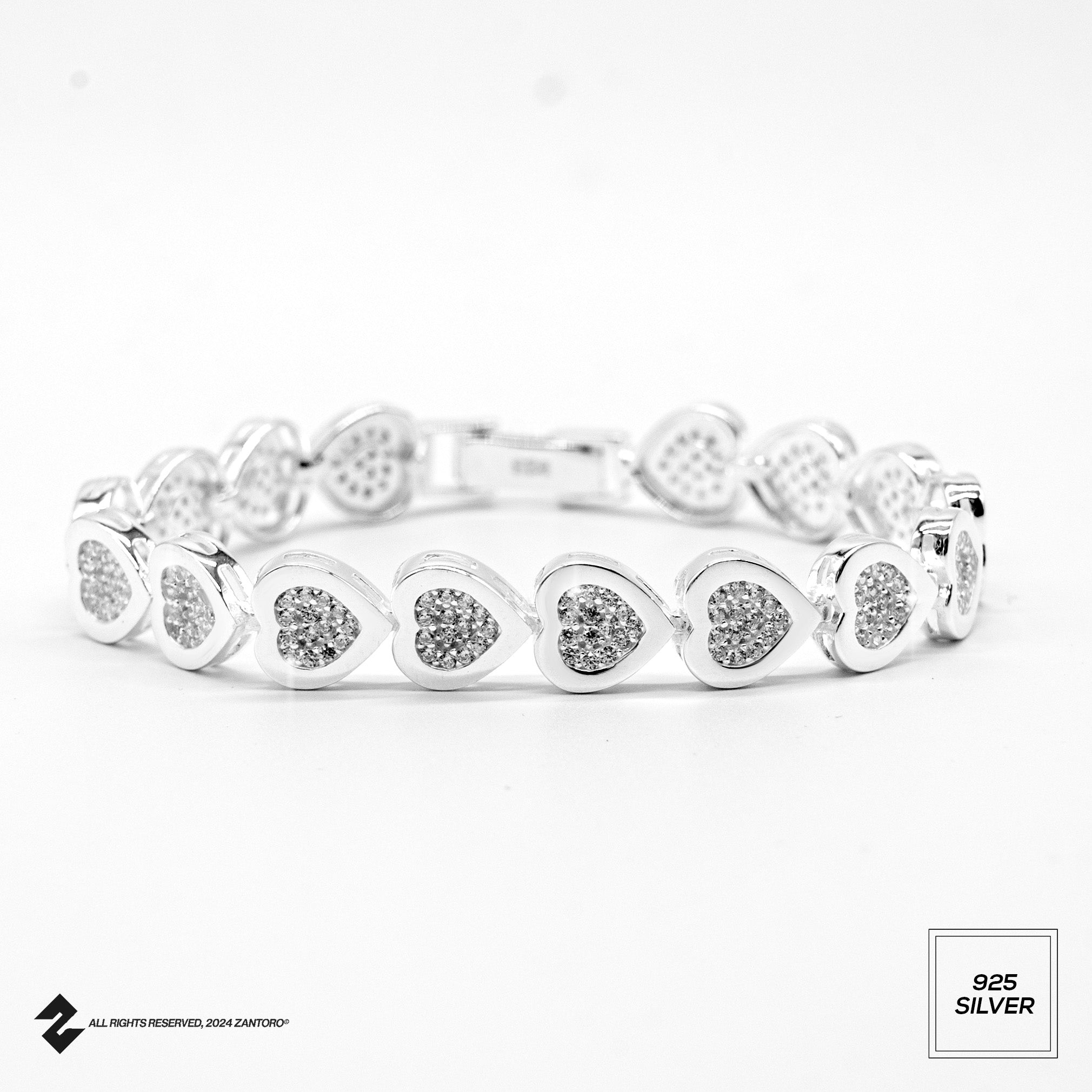 ICE OUT HERZ ARMBAND