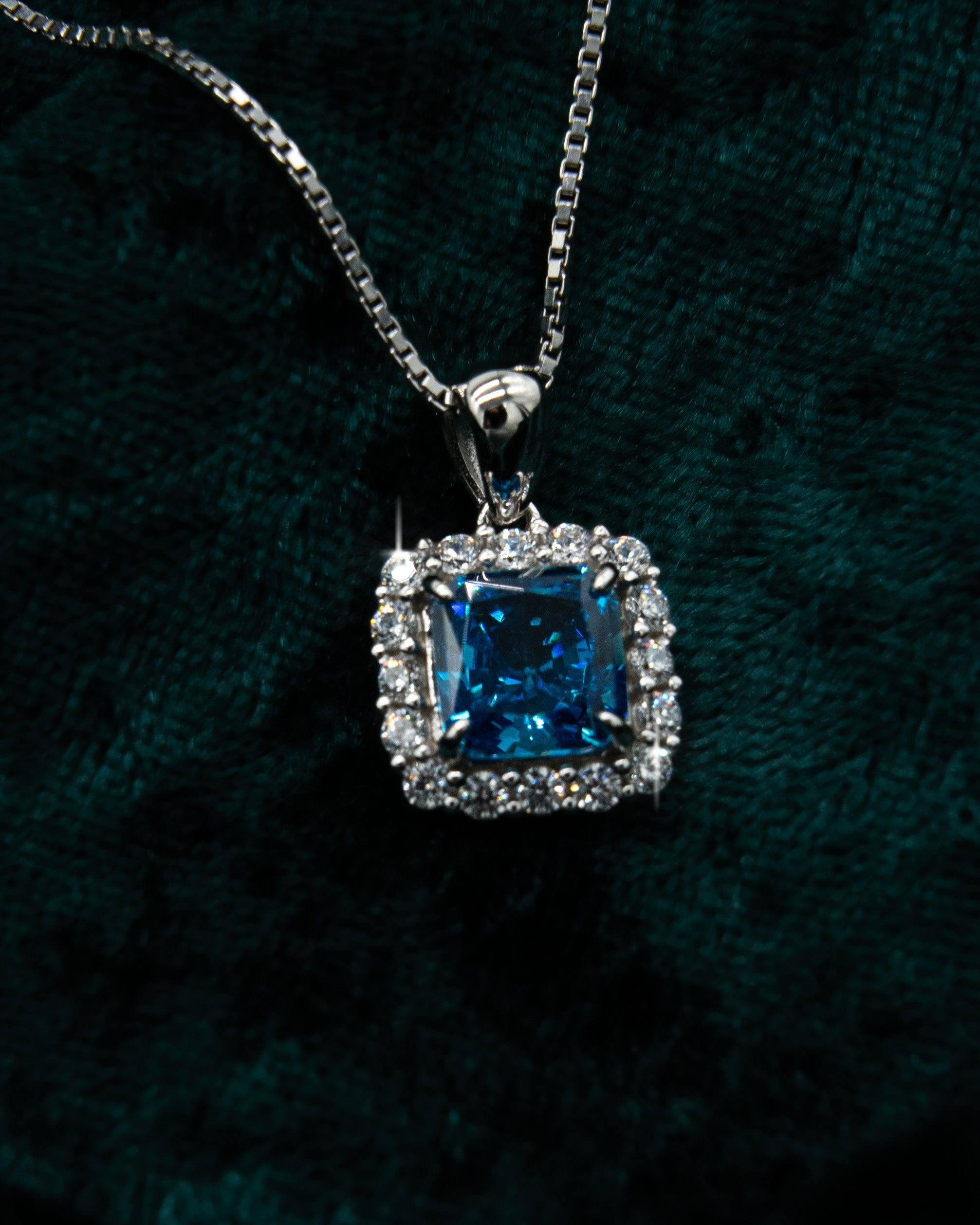 BLUE DIAMOND KETTE MADE IN ITALY