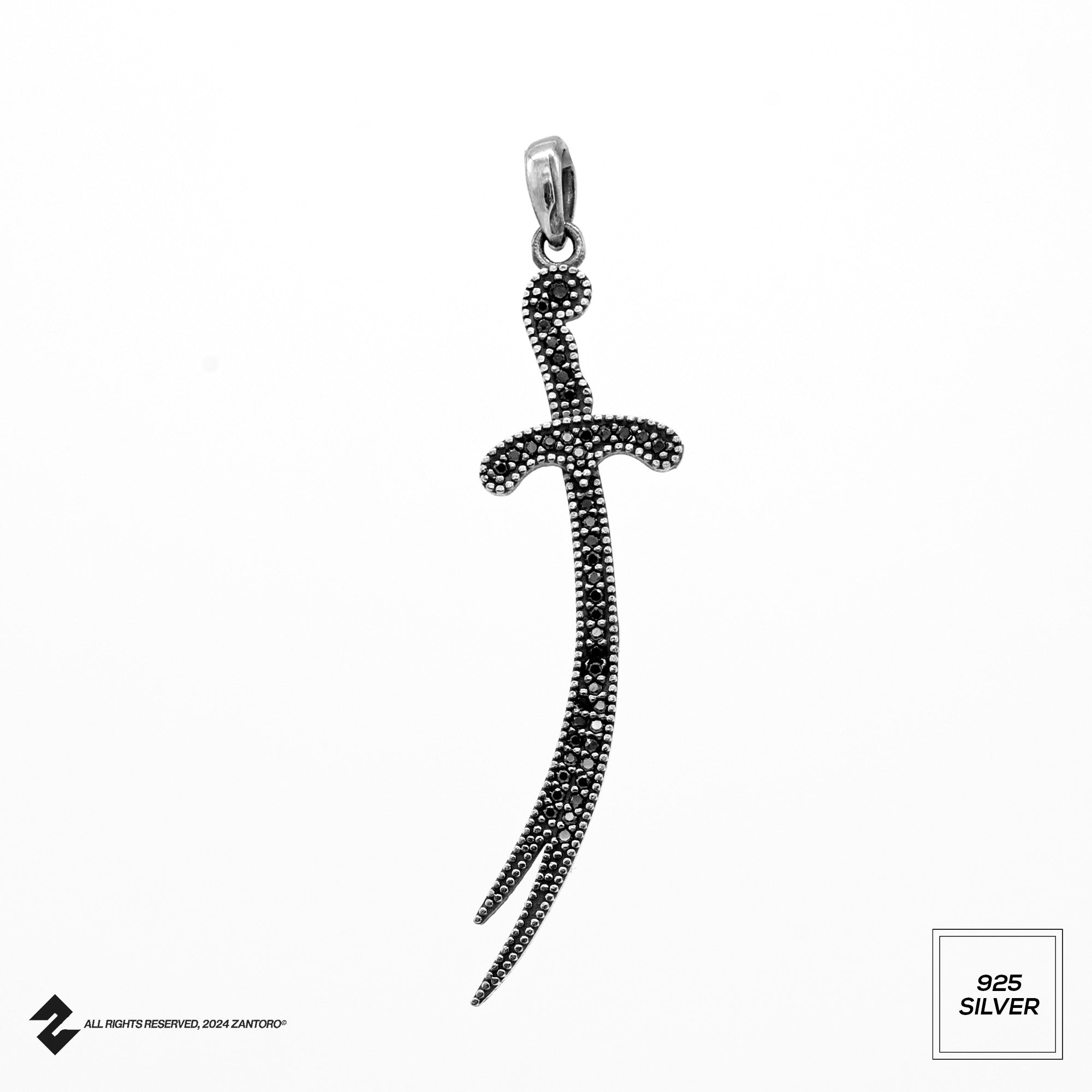ZÜLFIKAR SCHWERT ICED OUT ANHÄNGER