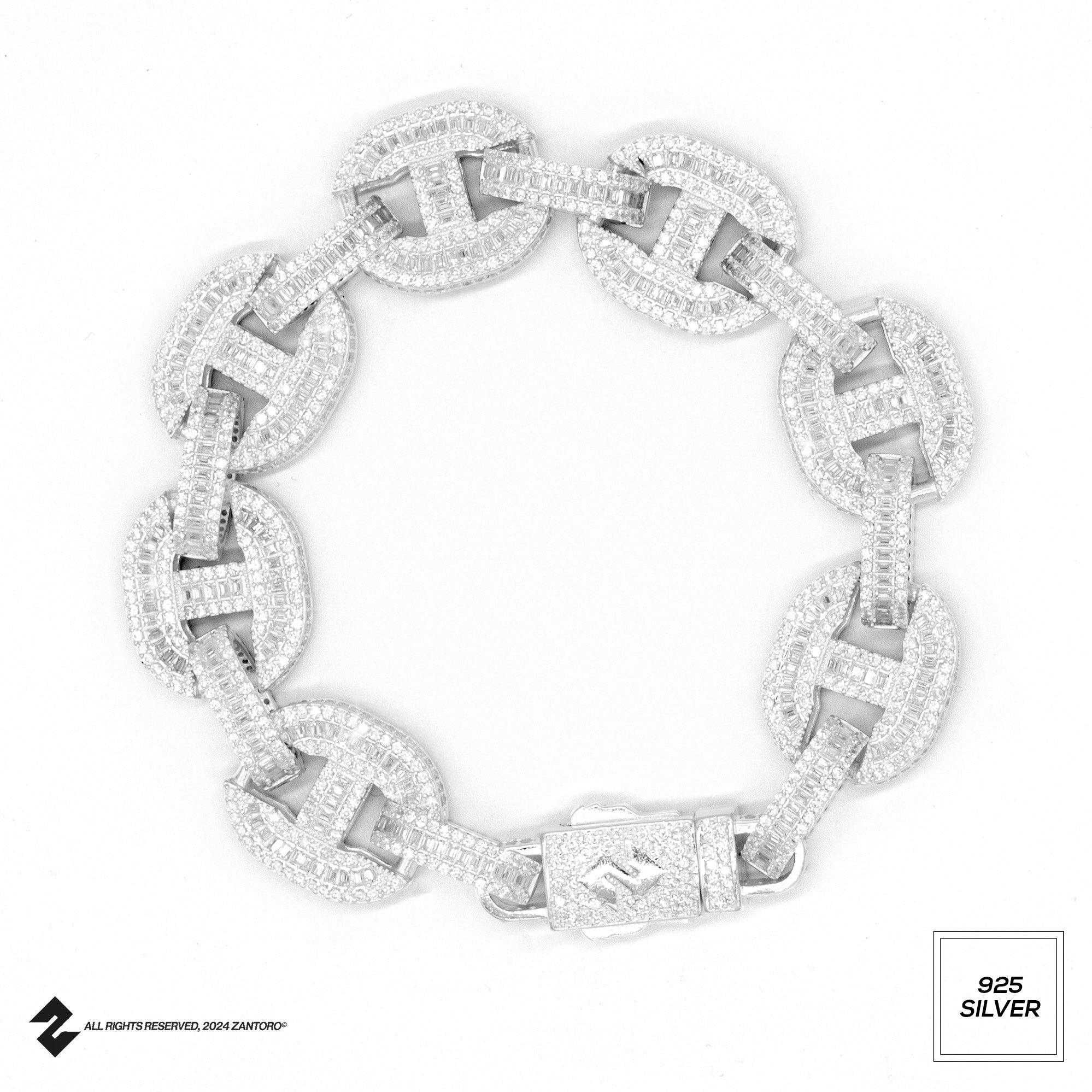 MARINER BAGUETTE LINK ARMBAND
