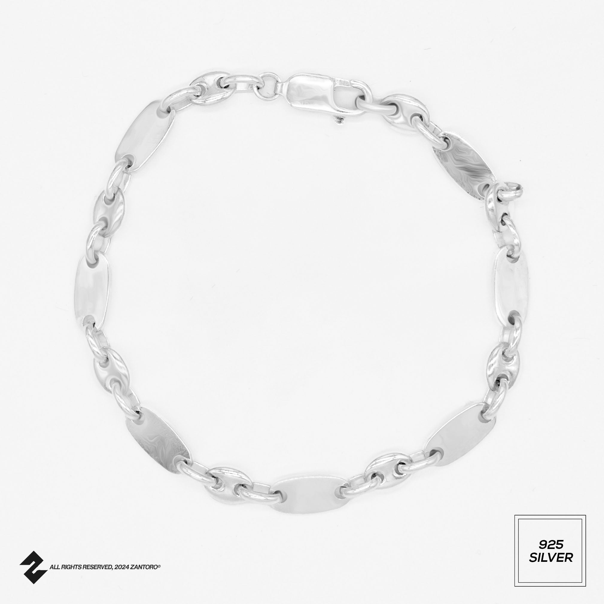 Platten Bohnen Armband