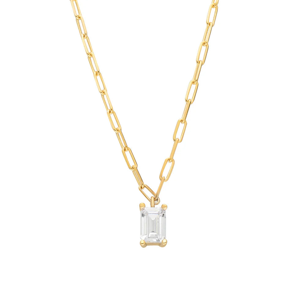 BAGUETTE STONE KETTE