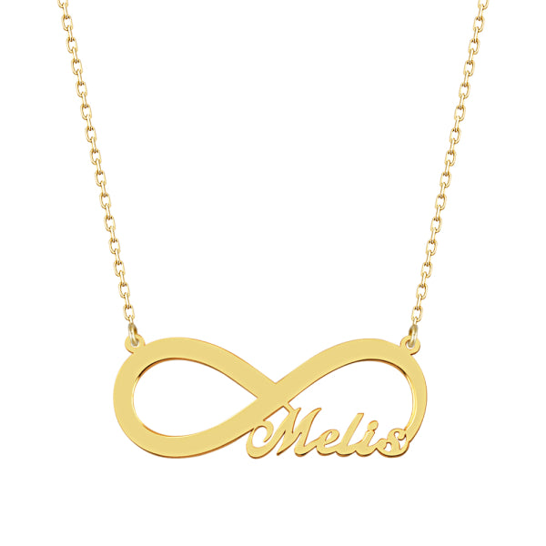 14K NAMENSKETTE INFINITY (bis 4 Namen)