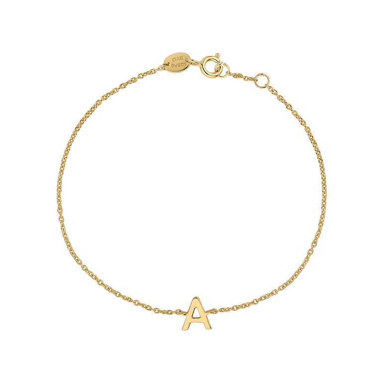 14K INITIAL ARMBAND