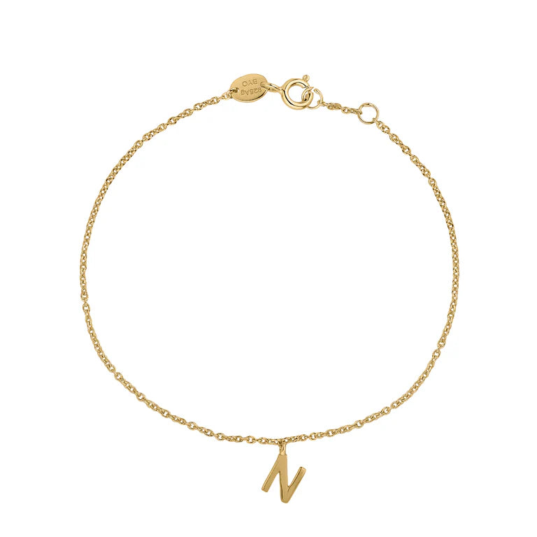 14K INITIAL ARMBAND