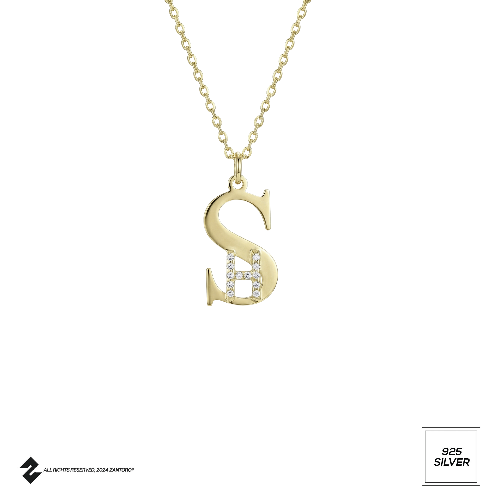 INITIALEN COMBO HALSKETTE