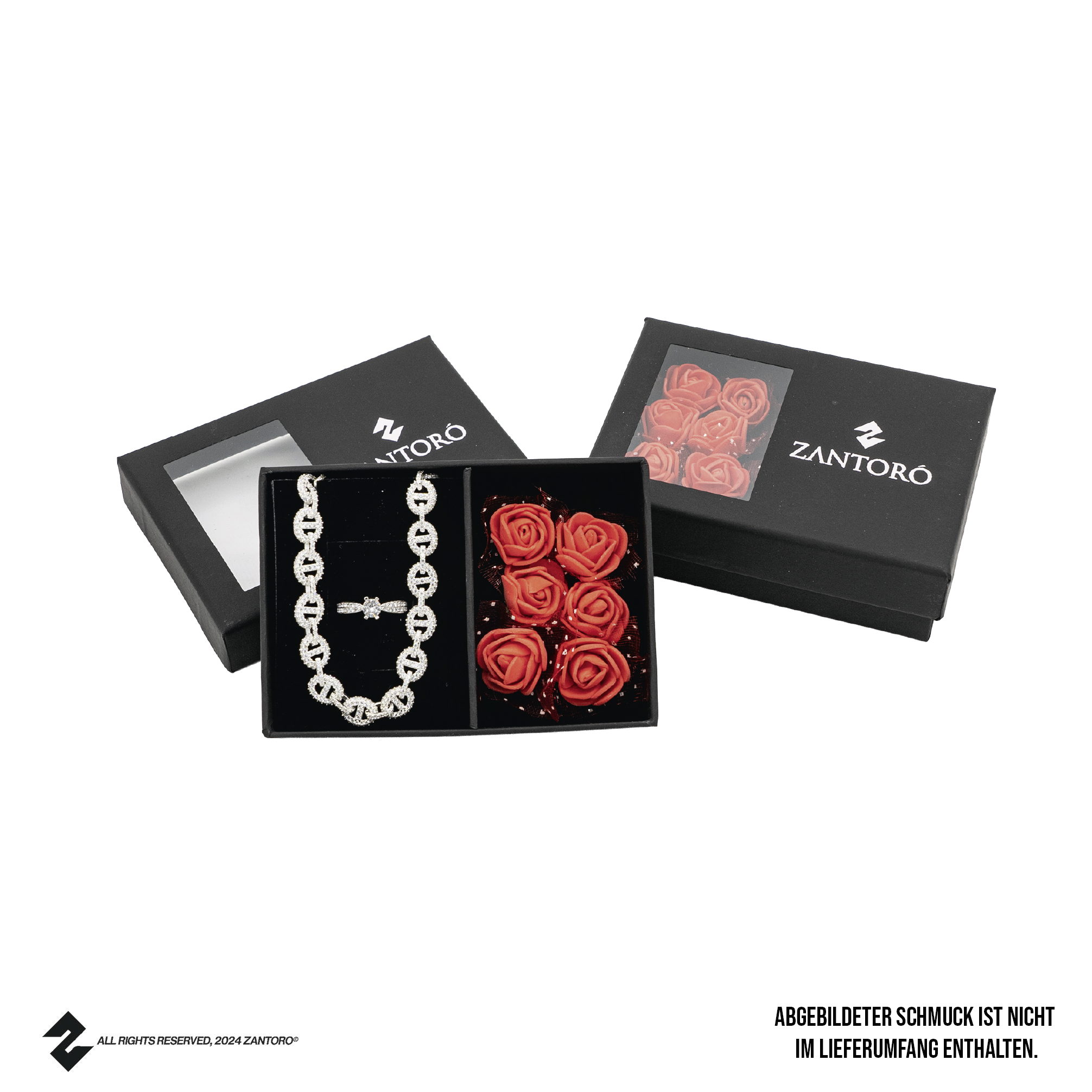 ROSEN GIFTBOX SCHWARZ