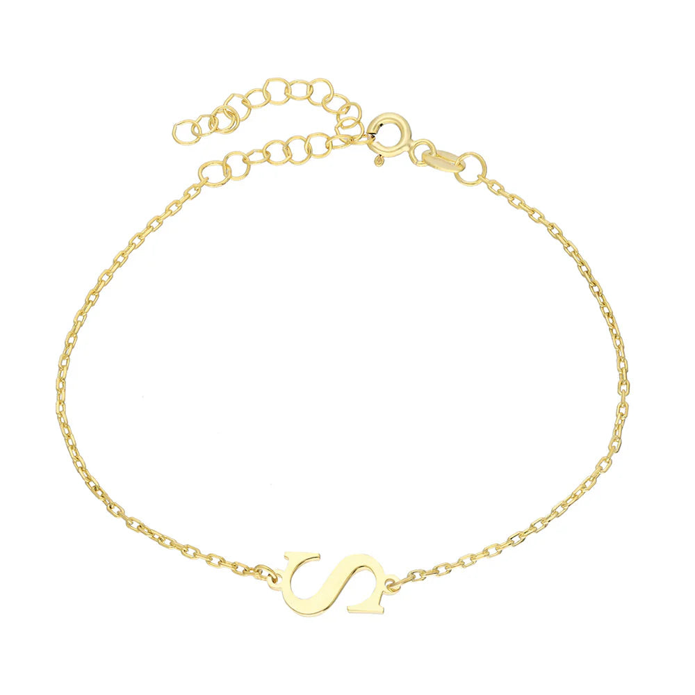 14K INITIAL ARMBAND