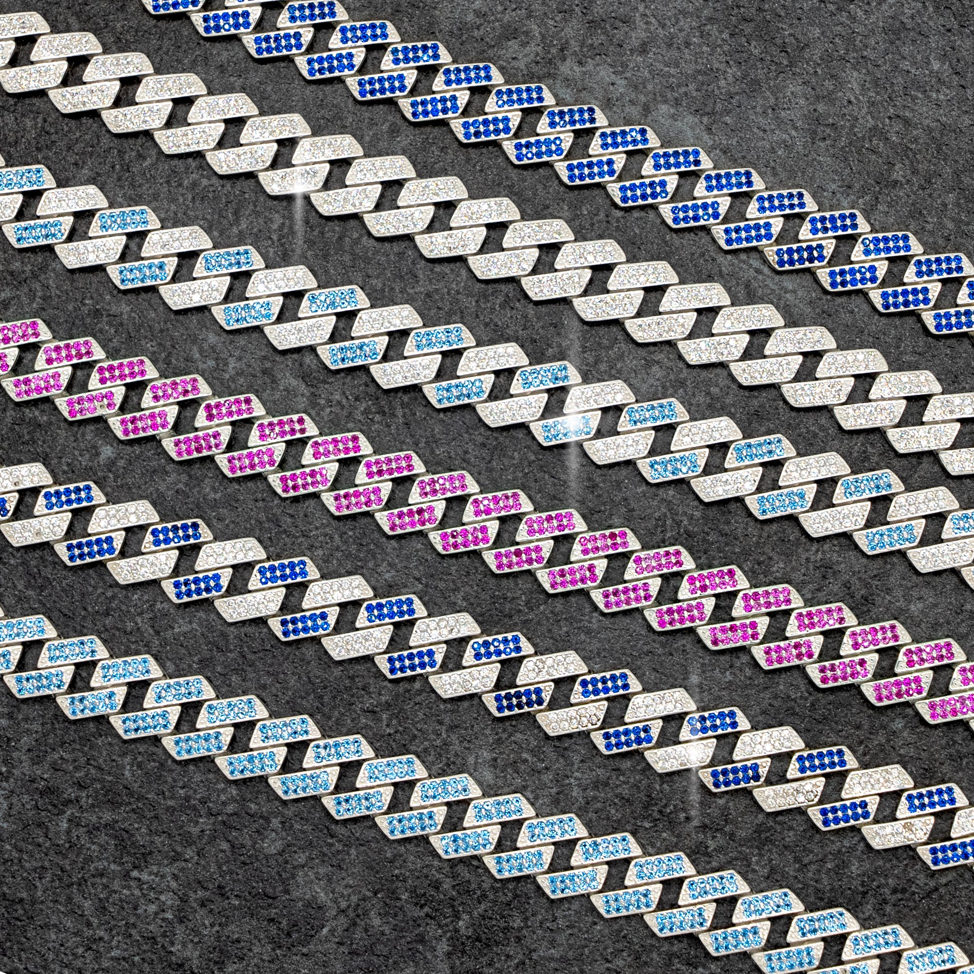 CUBAN LINK KETTE FARBIG