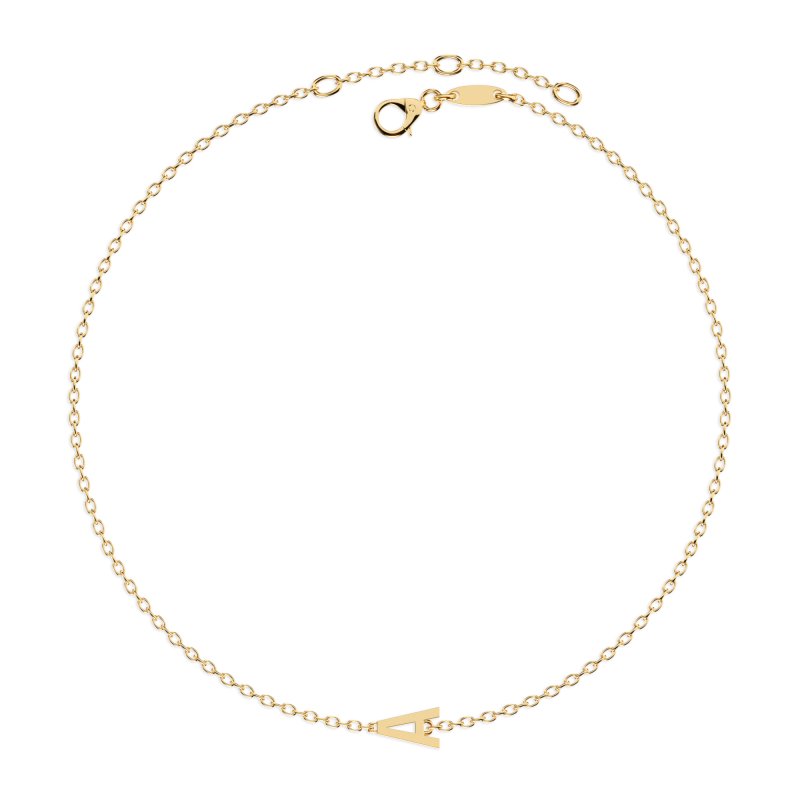 14K INITIAL ARMBAND