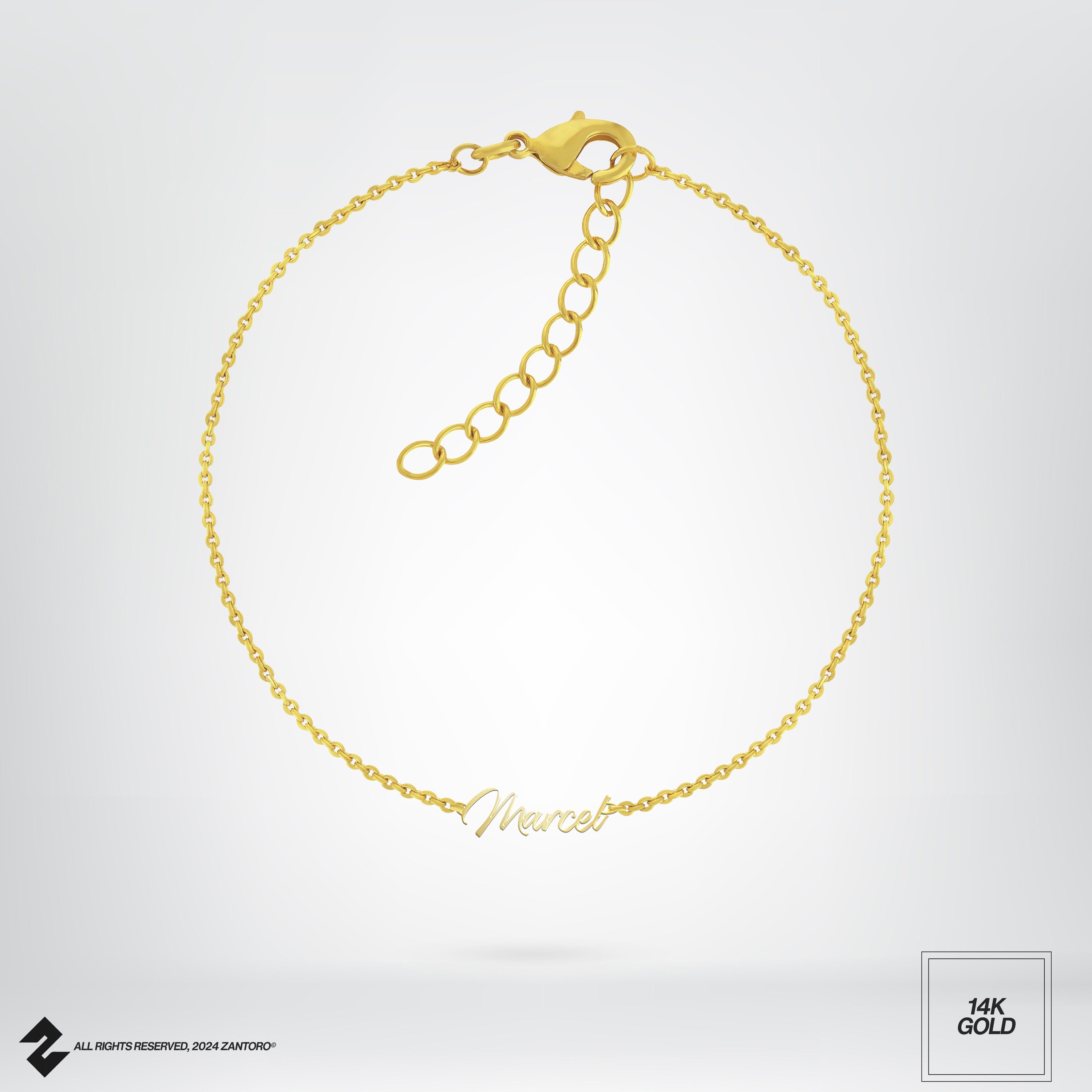 14K NAMENSARMBAND