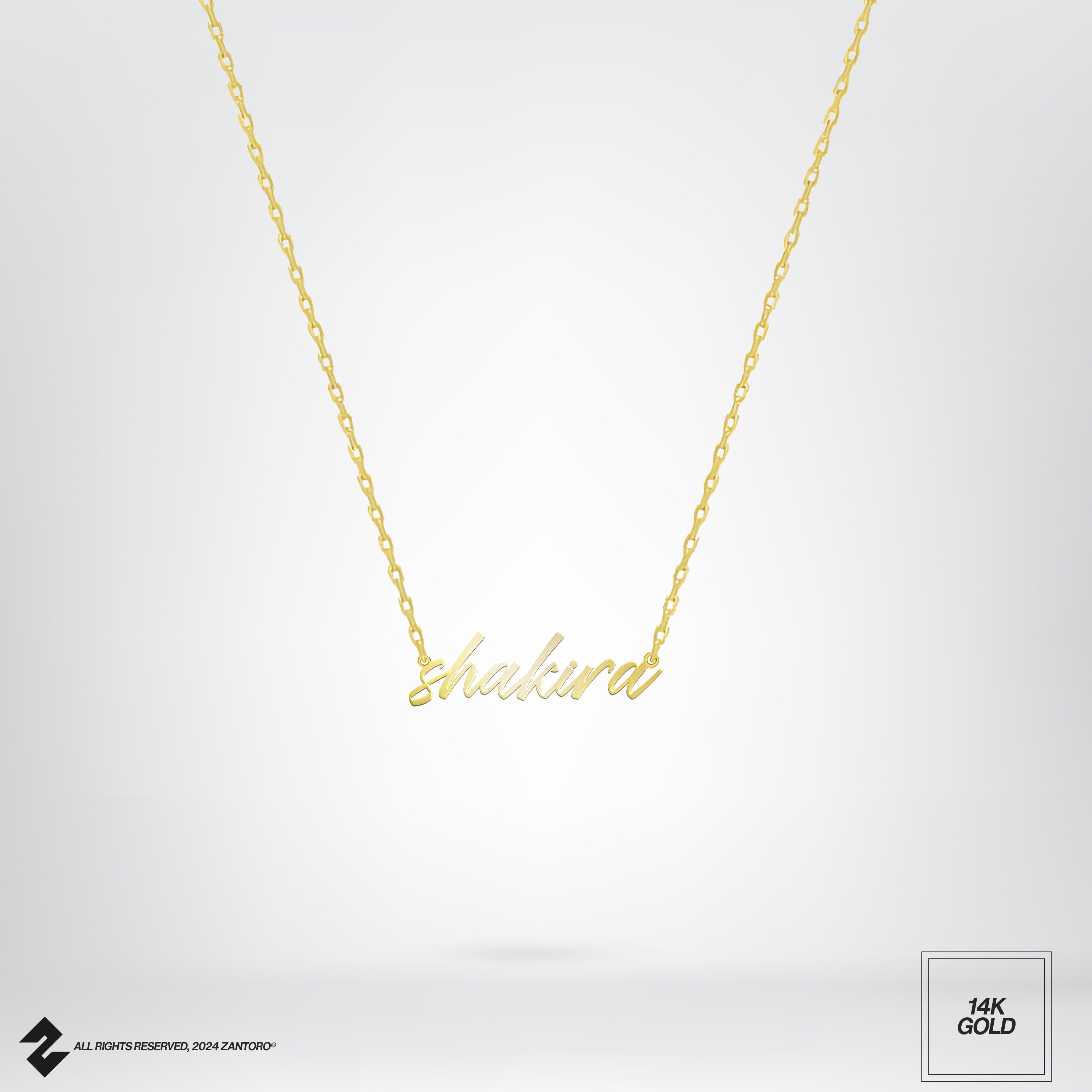 14K NAMENSKETTE