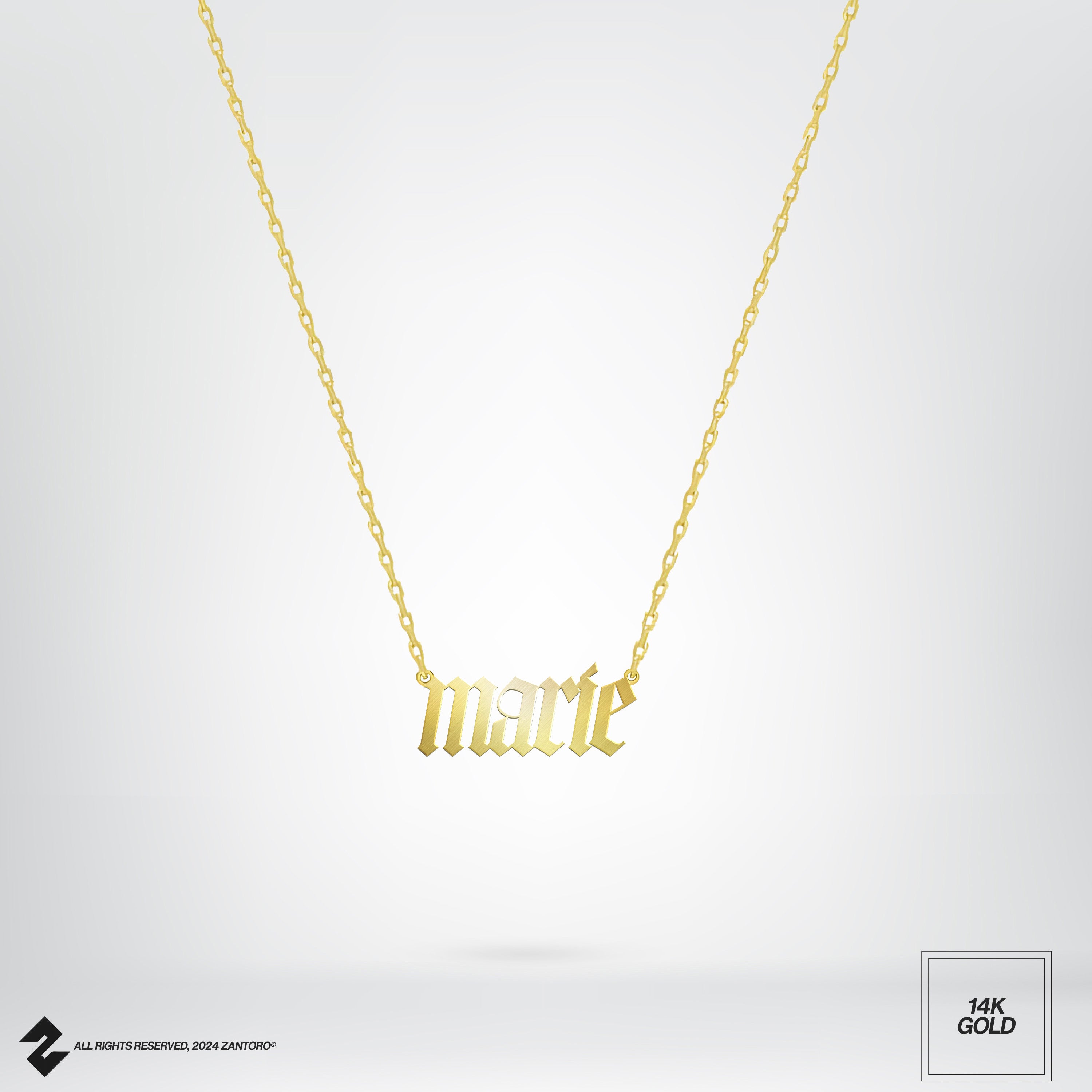 14K NAMENSKETTE
