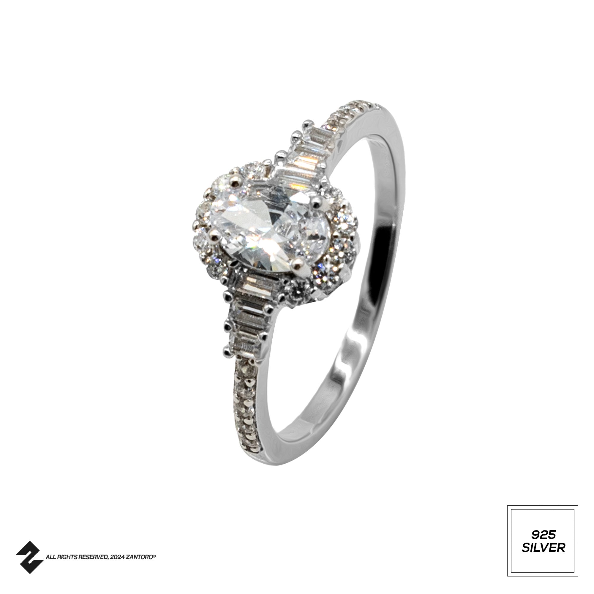 BAGUETTE ICE RING