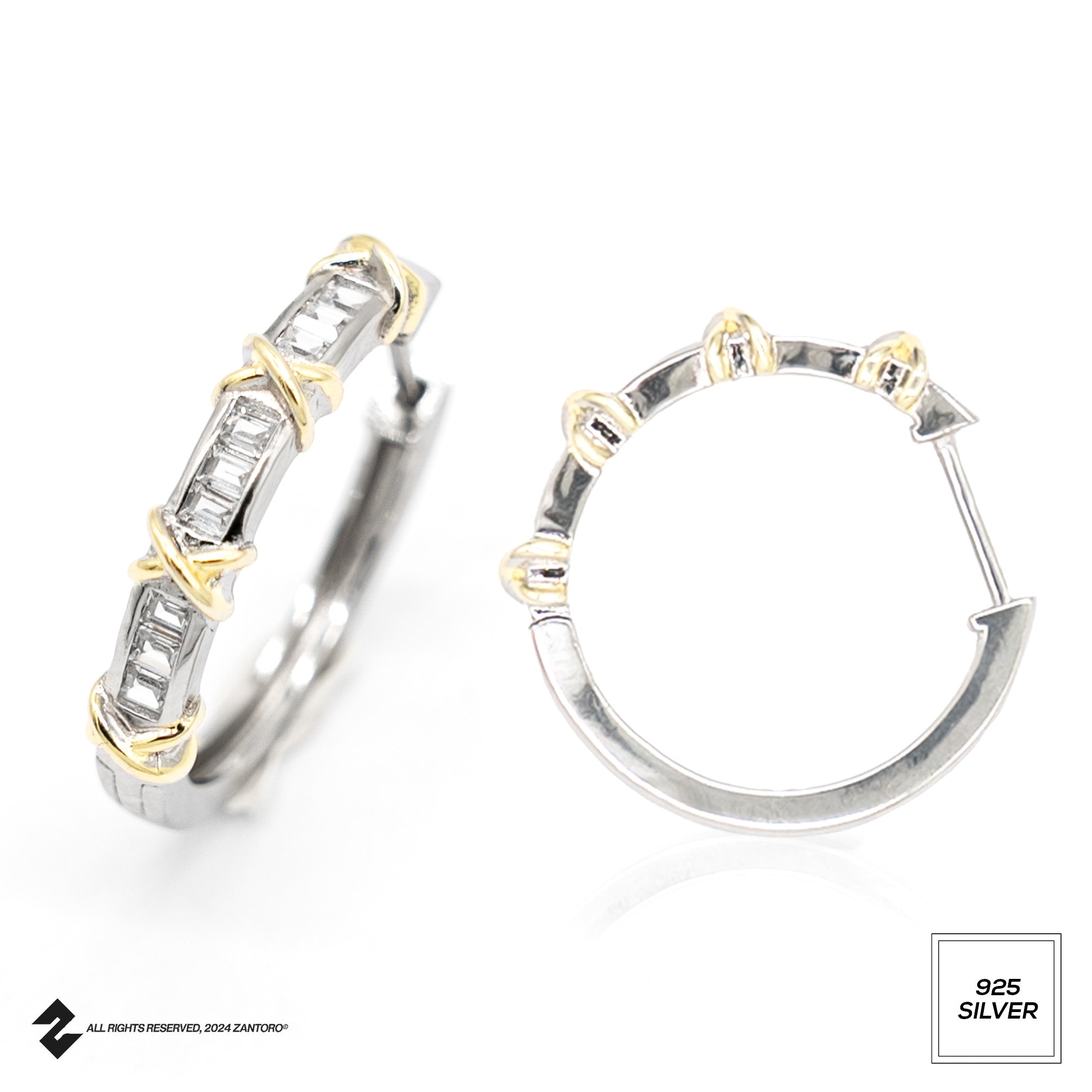 MILANO BAGUETTE OHRRING