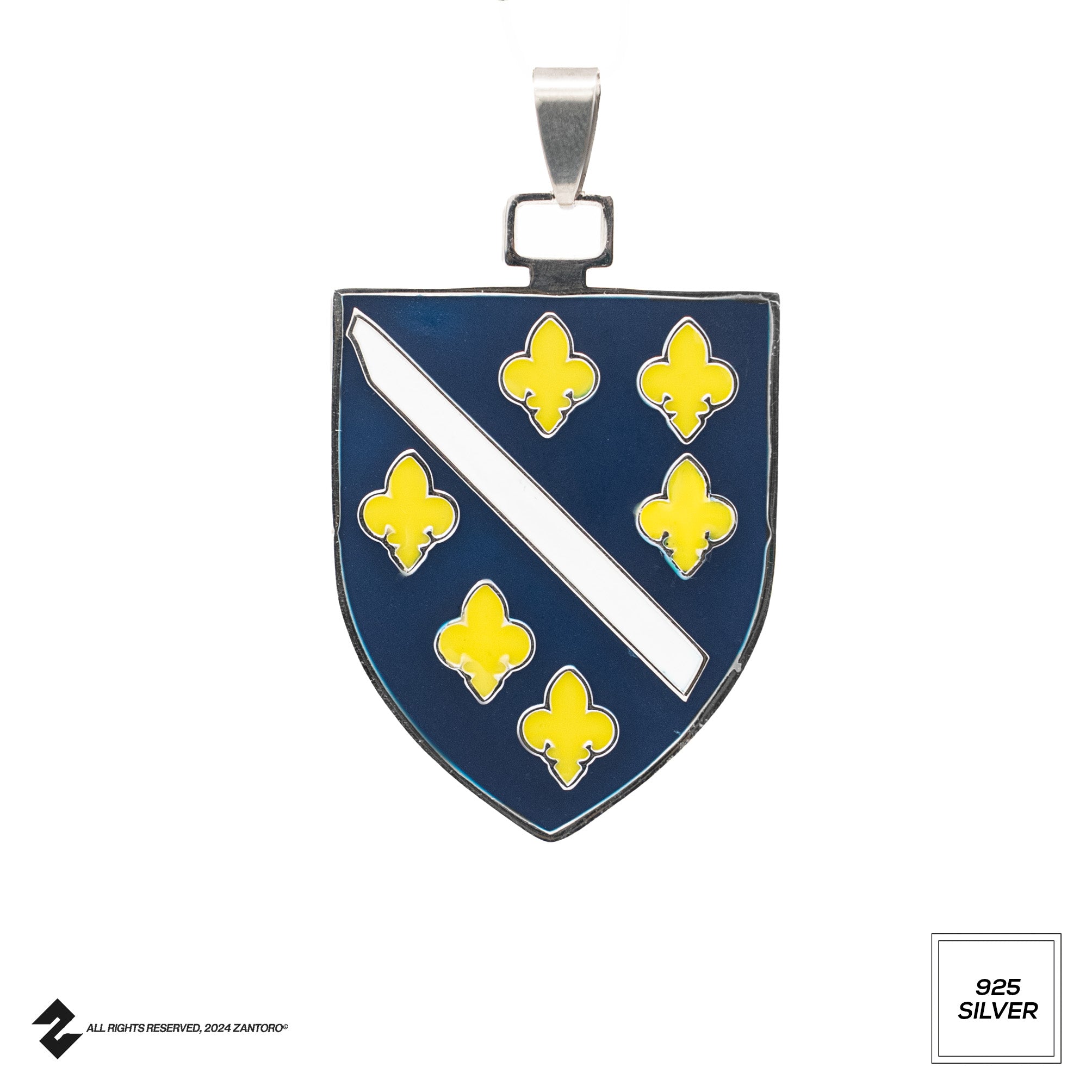 Altes Bosnien-Herzegowina Wappen Anhänger