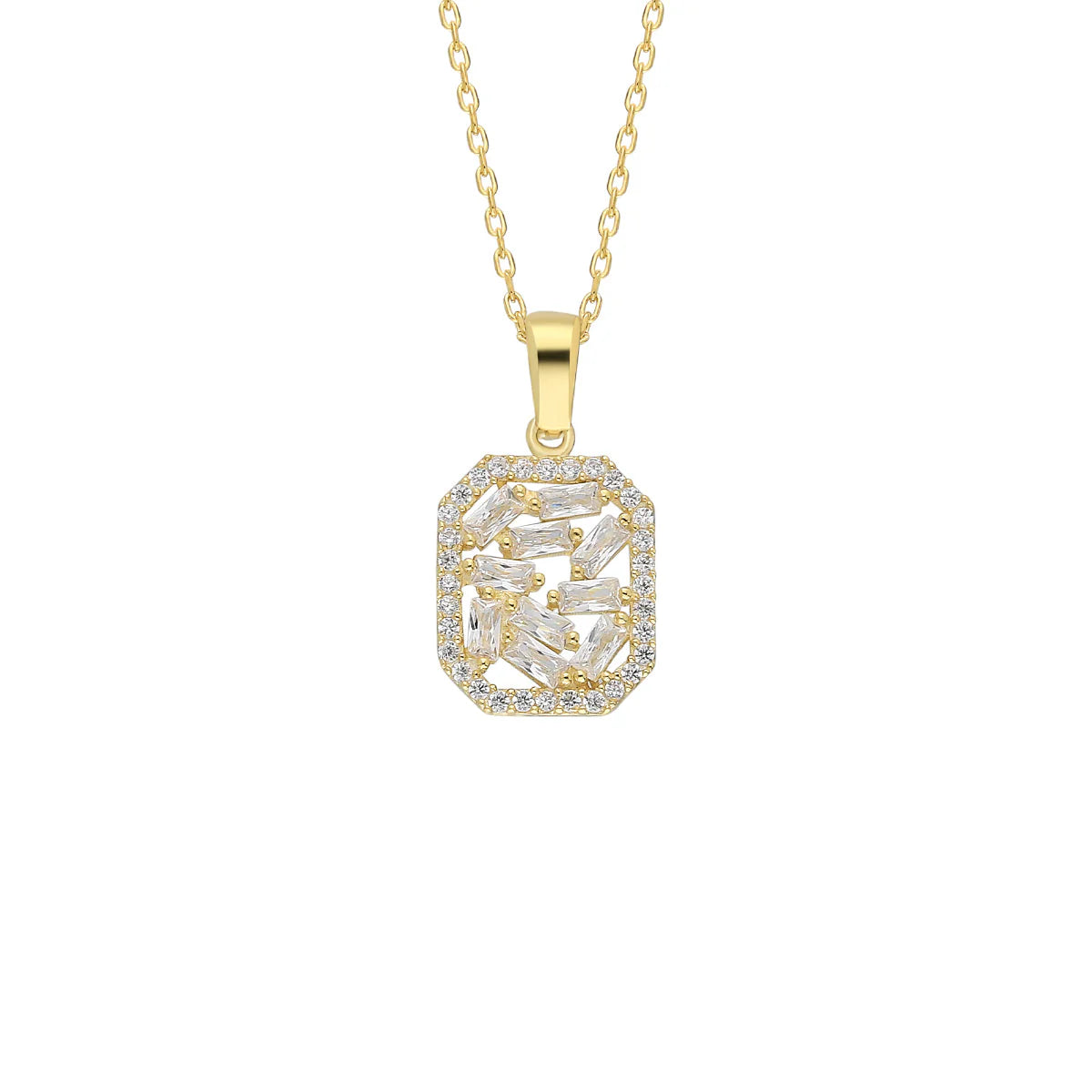 BAGUETTE CROSSED KETTE