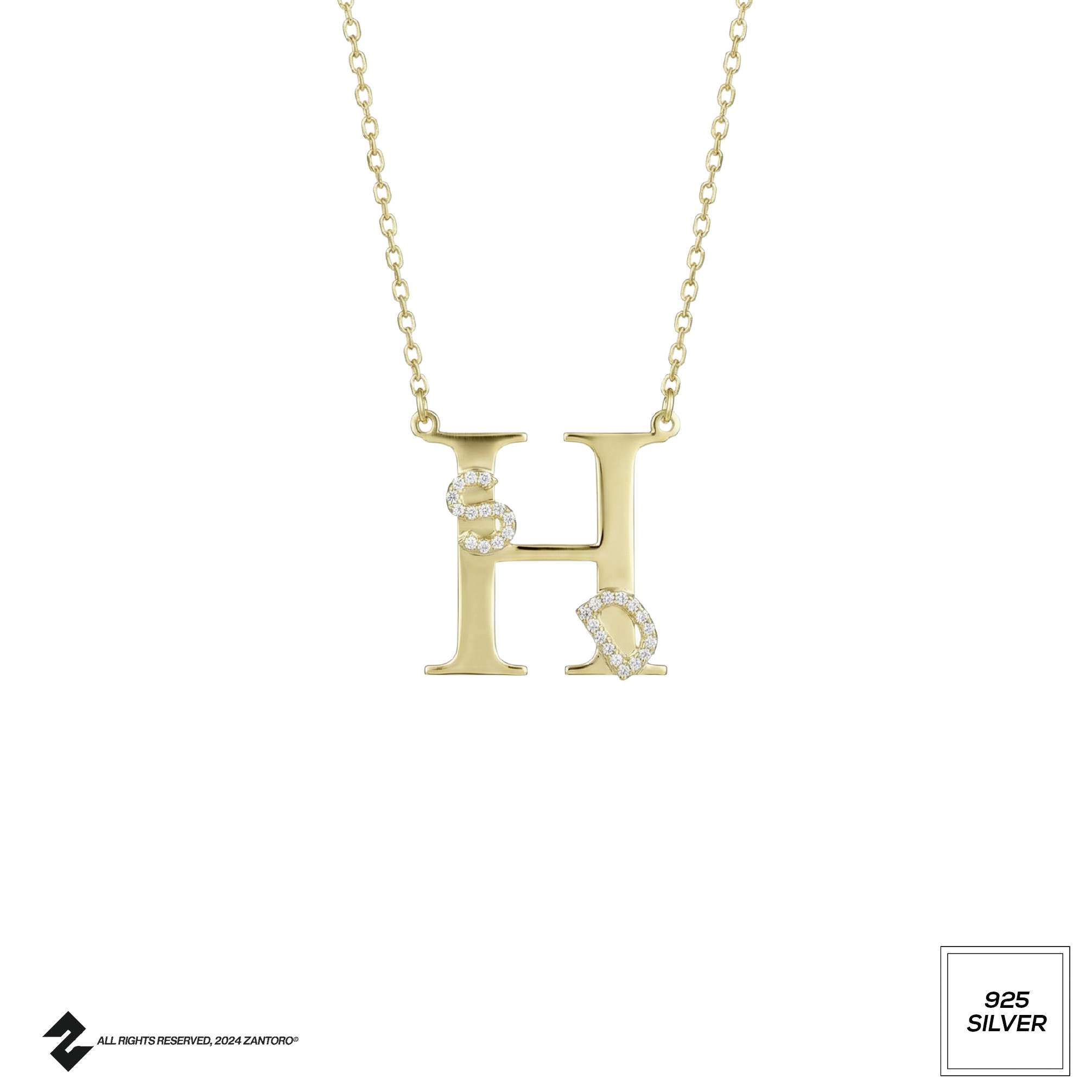 BIG BUCHSTABENKETTE MIT INITIALEN